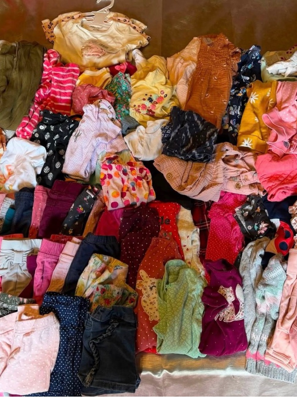 Baby Girl 6-9 month Clothing Lot - Multicolor Assortment